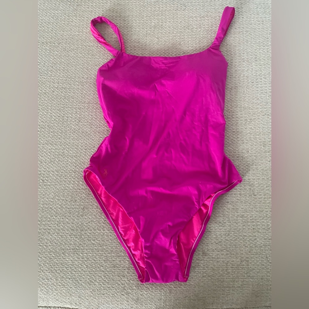 Polo Ralph Lauren women’s pink bathing suit, NWT, size M